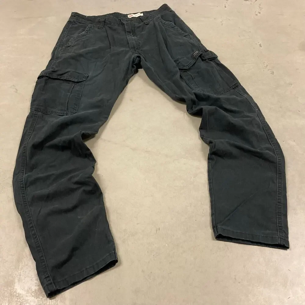 vintage relaxed wrangler cargo pants 30x32